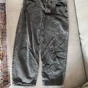 Madewell Black Balloon Jeans